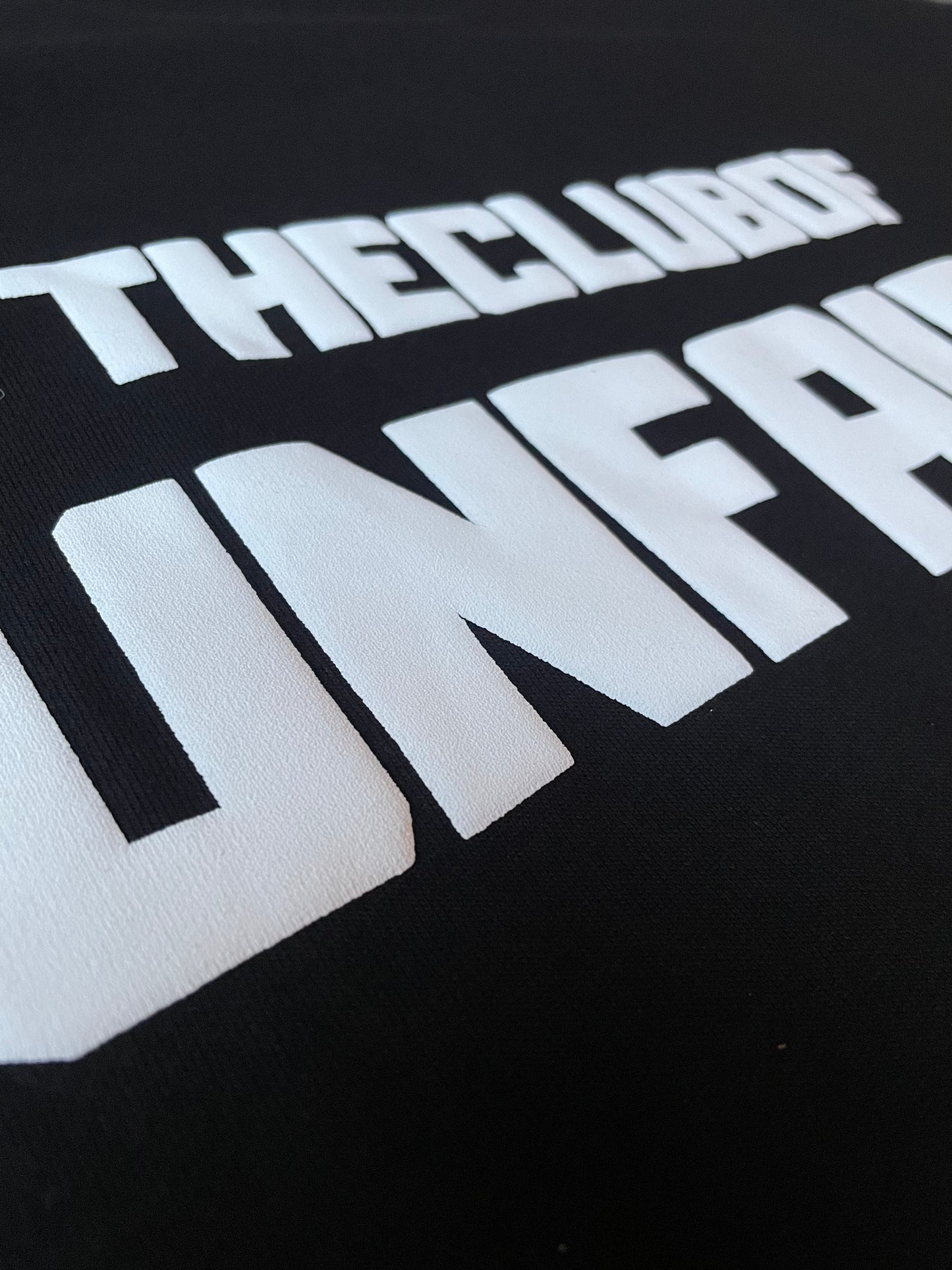 THECLUBOF PUFFPRINT TEE BLACK